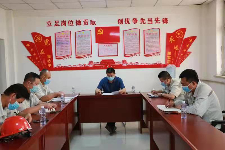 興昊公司黨支部召開黨史學習教育專題組織生活會